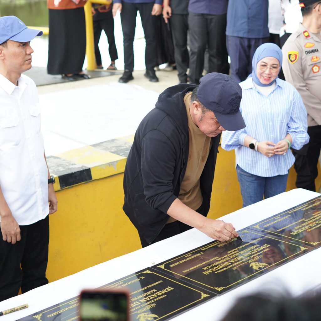 Peresmian Pembangunan Empat Jembatan Kabupaten Ogan Komering Ilir