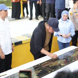 Peresmian Pembangunan Empat Jembatan di  Kabupaten Ogan Komering Ilir