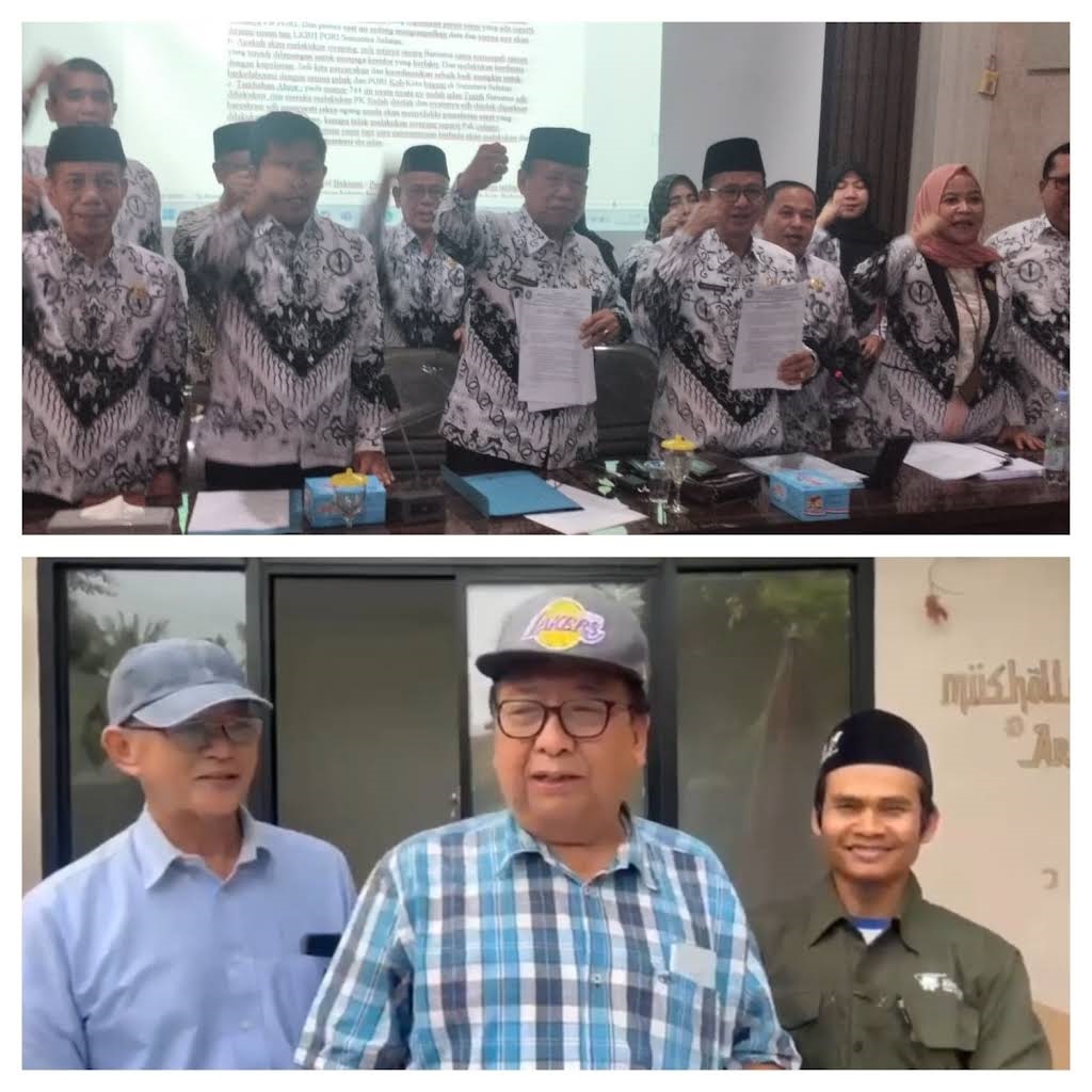 Konflik Internal Pengurus PB PGRI Merembet Ke Provinsi Sumsel, Dua Kubu Saling Klaim