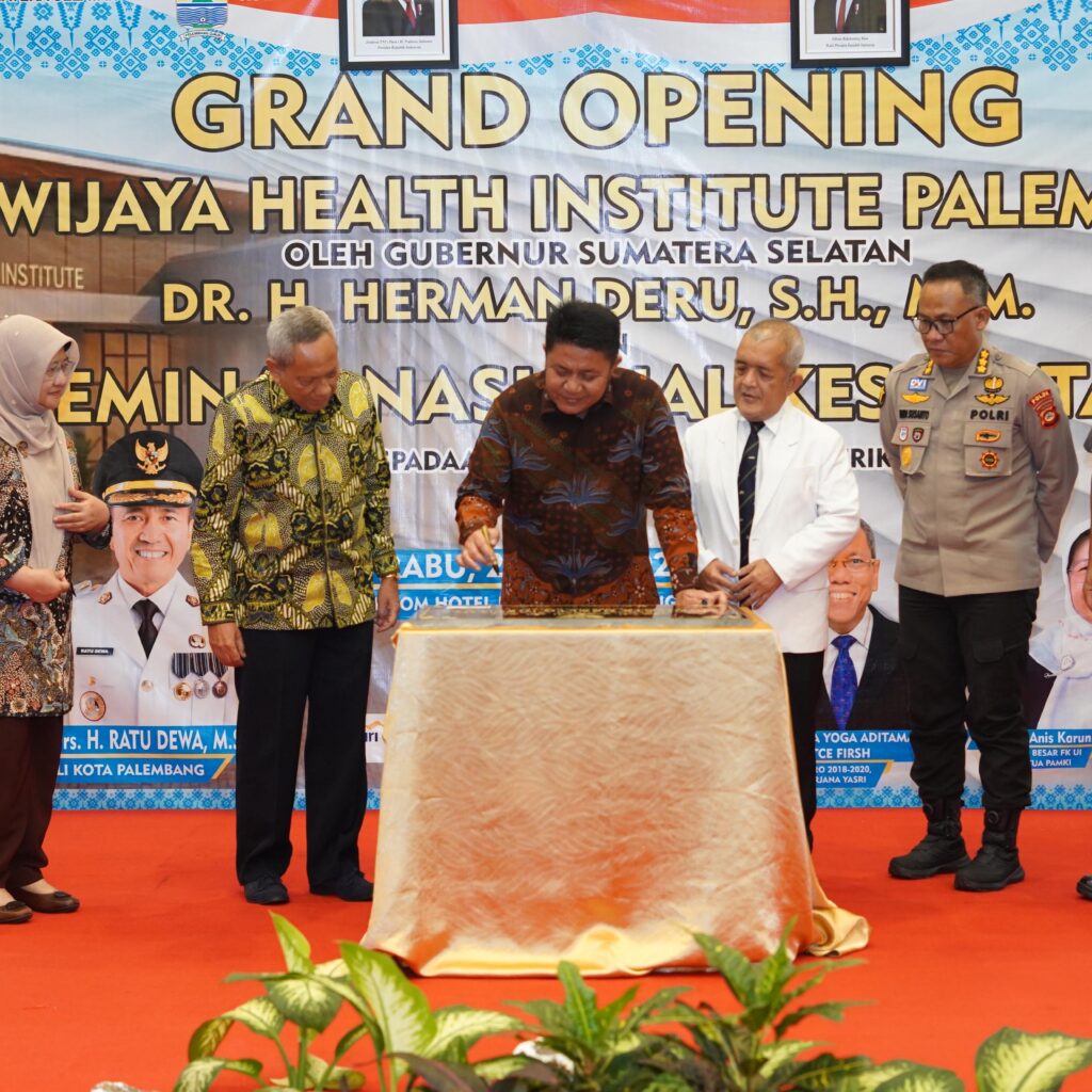 Gunernur  Resmikan SHI, Siapkan Tenaga Kesehatan Sumsel Berdaya Saing Nasional dan Internasional
