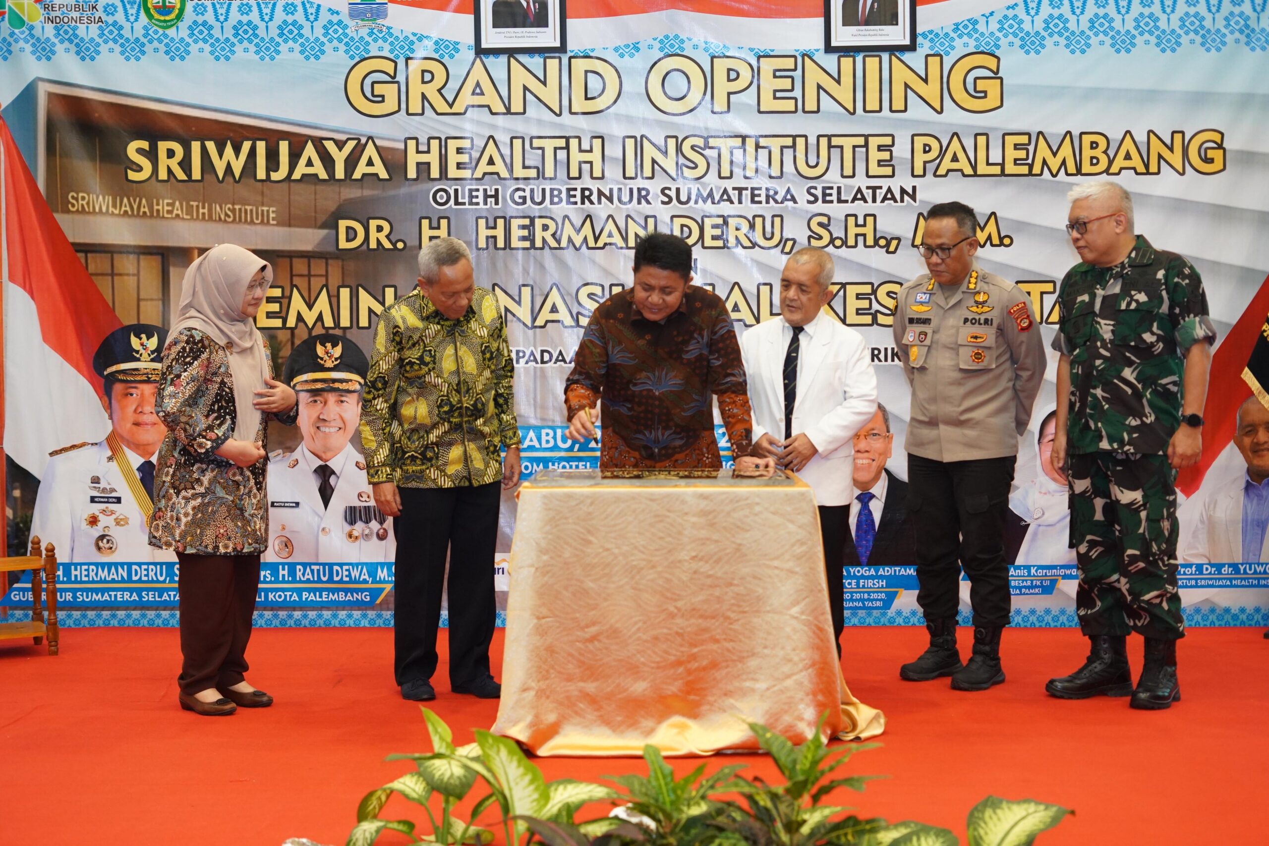 Gunernur Resmikan SHI, Siapkan Tenaga Kesehatan Sumsel Berdaya Saing Nasional dan Internasional