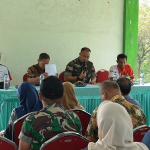 Kodim Bojonegoro Sosialisasikan Program TMMD 129 di Desa Kesongo Kedungadem
