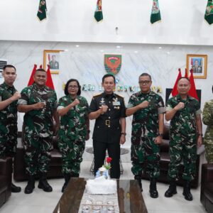 Perkuat Kesejahteraan Prajurit, Pangdam II/Swj Sambut Audiensi Tim Sosialisasi Bank Himbara