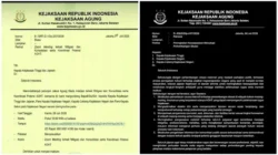 VIRAL! Beredar Surat Petunjuk ke Anggota Polri Soal Penyidikan SPPG, Merasa Ada Ancaman, Kejaksaan Juga Edarkan Surat Konsolidasi