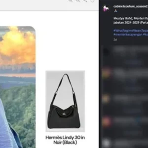Diblokir Komdigi, Akun Cabinet Couture Makin Gencar Spill Barang Mewah Pejabat, Meutya Hafid Kena!