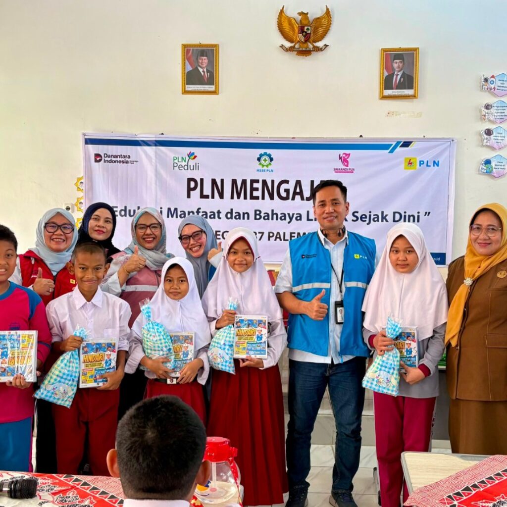 Srikandi PLN Mengajar, Kenalkan Keselamatan Listrik Lewat Kelas Interaktif di SD Negeri 87 Palembang
