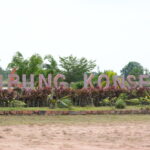 Rumah Pewarna Alami di Kebun Raya Sriwijaya, Kabupaten Ogan Ilir