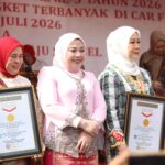 Hari Kebaya Nasional 2026: Provinsi Sumsel Pecahkan Rekor MURI Parade Perempuan Berbusana Songket Terbanyak