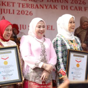 Hari Kebaya Nasional 2026: Provinsi Sumsel Pecahkan Rekor MURI Parade Perempuan Berbusana Songket Terbanyak