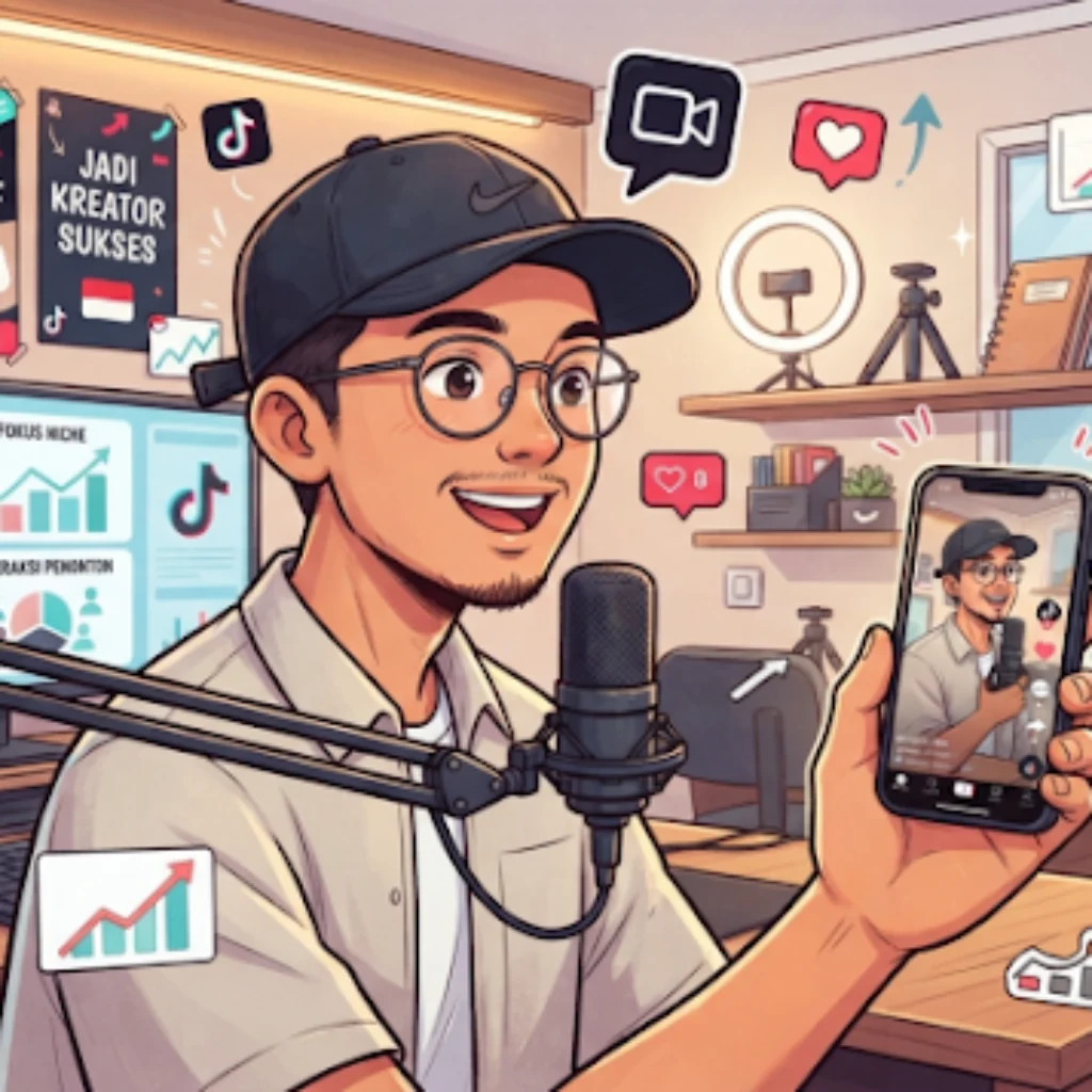 Konsistensi dan Fokus Niche: Pelajaran Terbesar yang Saya Dapatkan Selama Menjadi Kreator TikTok