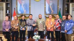 Sambut Kakanwil Baru BPJS Ketenagakerjaan Sumbagsel, Gubernur Sumsel Tekankan Edukasi Perlindungan Pekerja Rentan