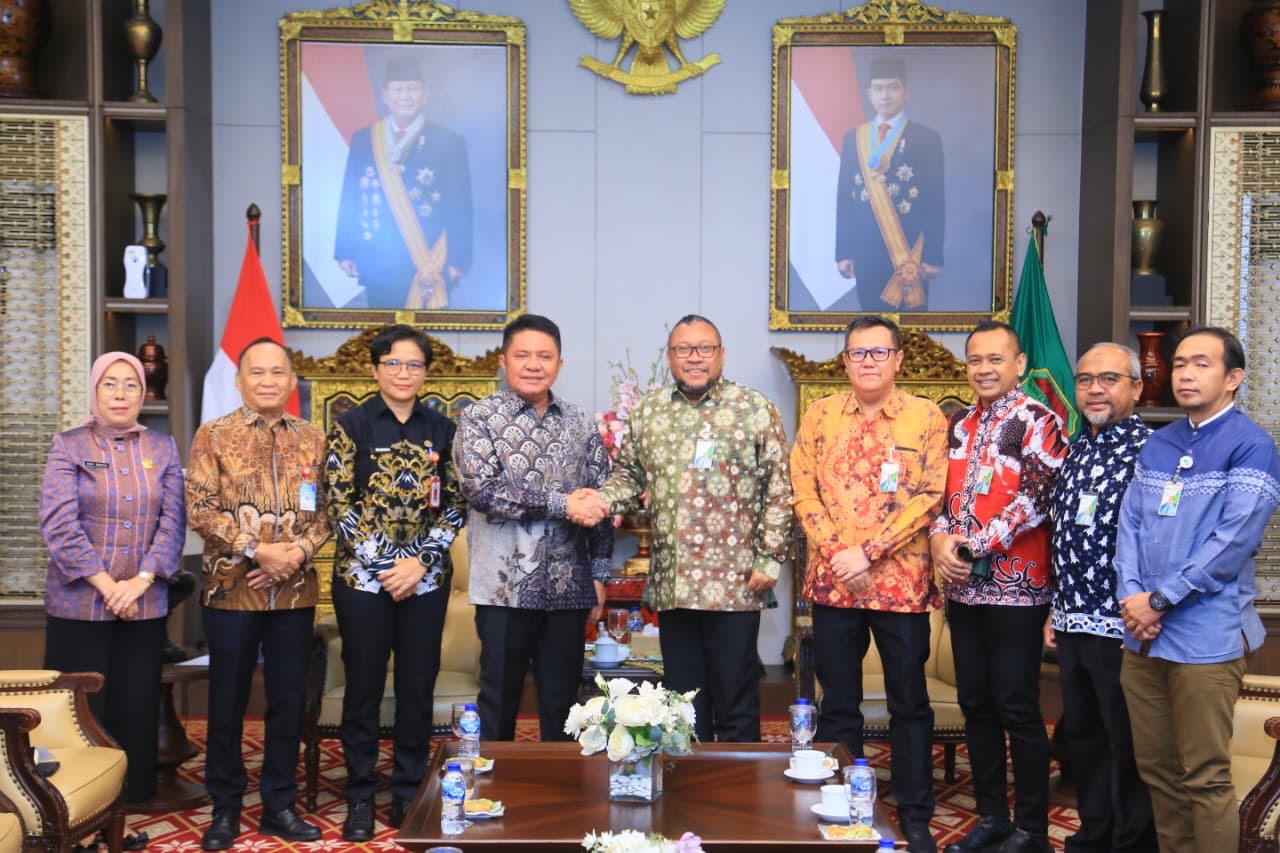 Sambut Kakanwil Baru BPJS Ketenagakerjaan Sumbagsel, Gubernur Sumsel Tekankan Edukasi Perlindungan Pekerja Rentan