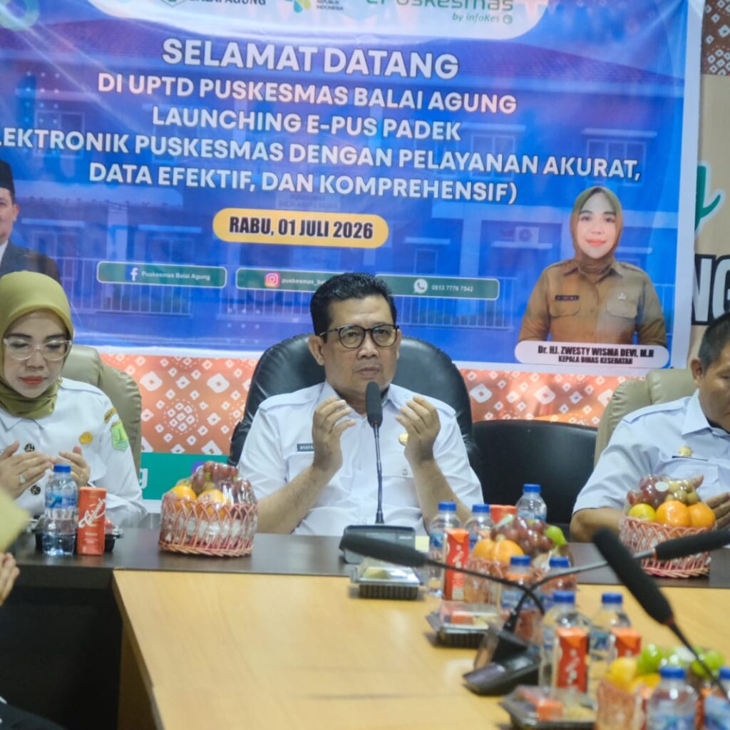 Dinkes Muba Luncurkan Aplikasi E-PUS PADEK
