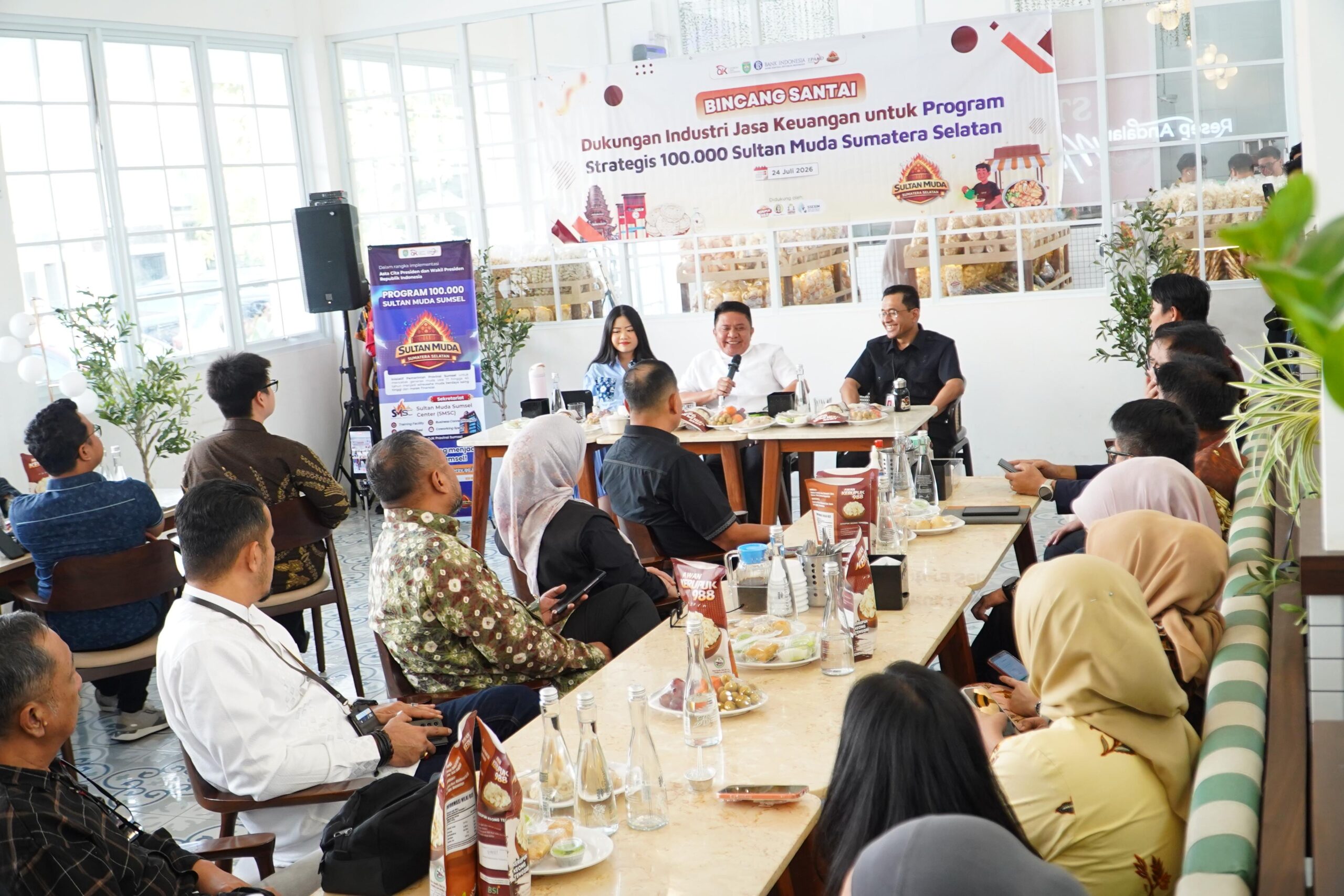 Herman Deru Bagikan Kisah Sukses Sejak Muda Kenalkan Tips 3K kepada Para Calon Sultan Muda
