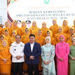 Pelantikan Pengurus  BKOW Sumsel Masa Bakti 2026–2030