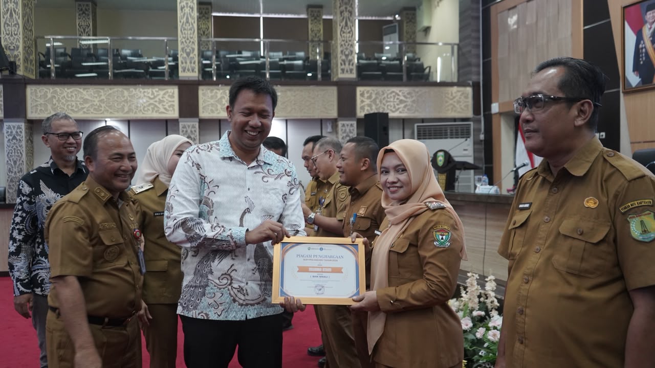 SLIP PPID Award 2026, Pemkab Muara Enim Pertahankan Standar Layanan Informasi Publik (SLIP) ‘Baik Sekali’