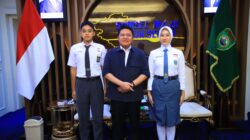 Gubernur Sumsel Pesankan Kepada Dua Calon Paskibraka Nasional Jaga Mental dan Harumkan Nama Daerah