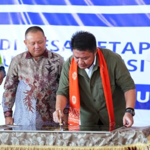 Peresmian SMA Negeri Ketapat Bening, Rawas Ilir,  Kabupaten Muratara