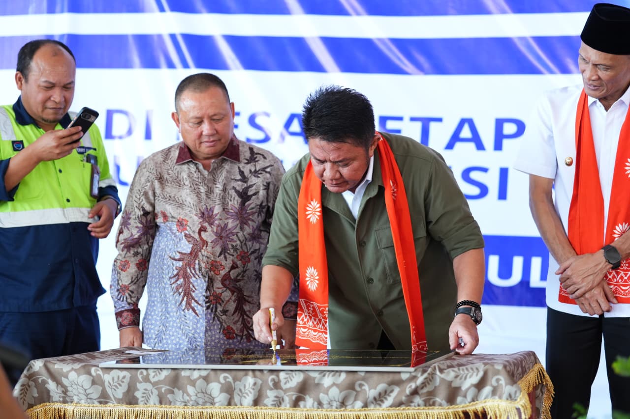 Peresmian SMA Negeri Ketapat Bening, Rawas Ilir, Kabupaten Muratara