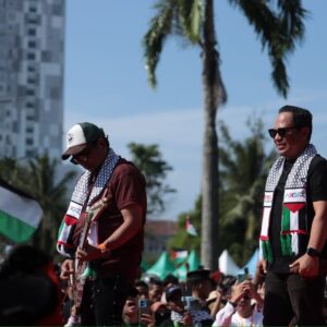 Konser Amal Pemkot Palembang bersama Wali Band;  Penggalangan dana kemanusiaan untuk Palestina