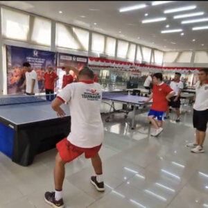 Iman, Wendy, dan Riduan Rajai Kompetisi Tenis Meja Alfaone HUT ke-81 RI