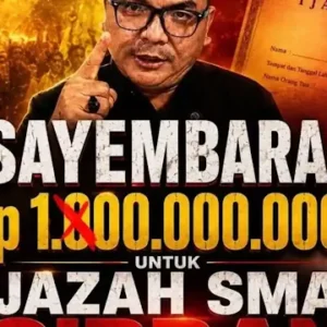 Sayembara! 100 Juta untuk Siapapun yang Bisa Tunjukan Ijazah Asli SMA/Sederajat Gibran