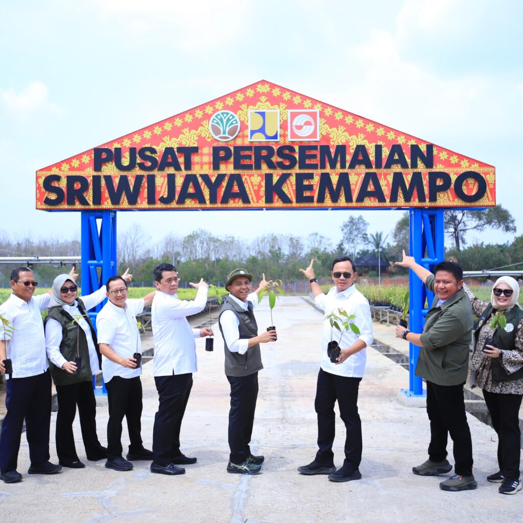 Peresmian Persemaian Sriwijaya Kemampo di Kawasan Hutan dengan Tujuan Khusus (KHDTK) Banyuasin