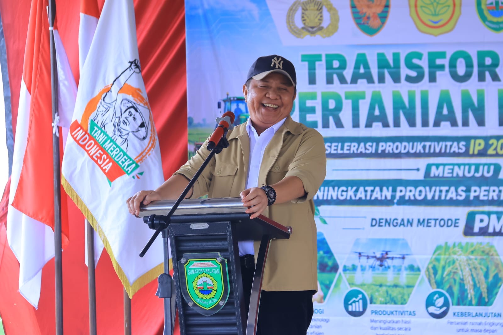 Panen Raya Padi IP 200 Seluas 3.194 hektar di Kabupaten Ogan Ilir